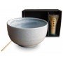 Set 3 pièces à matcha blanc