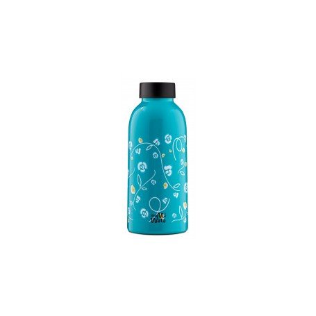 Thermos inox bleu foncé