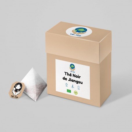 Thé Noir de Jiangsi Bio 12 sachets